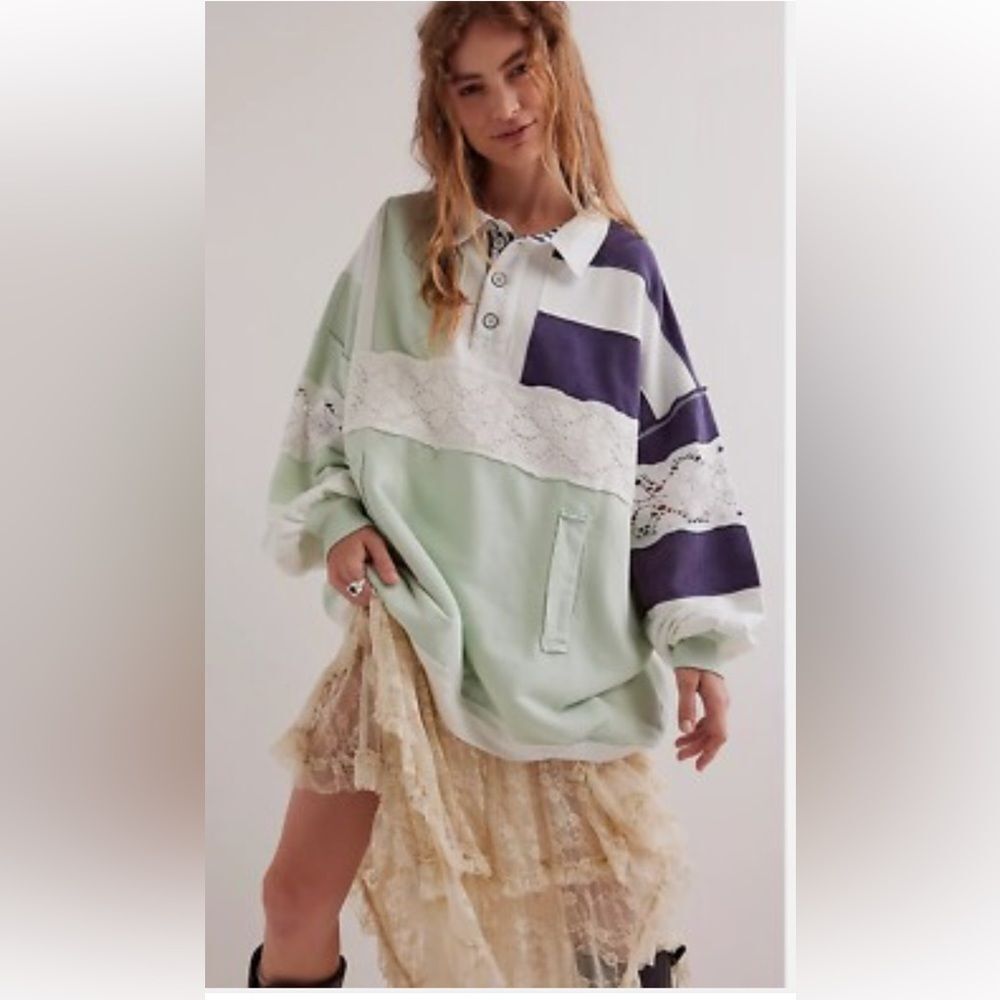 Free People American Dream Polo